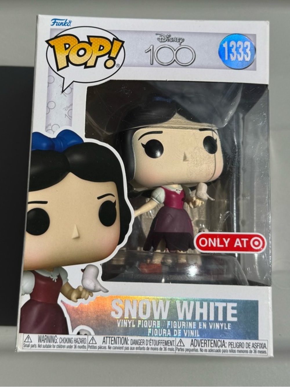 Funko Pop! Disney 100th Anniversary Snow White Target Exclusive figure